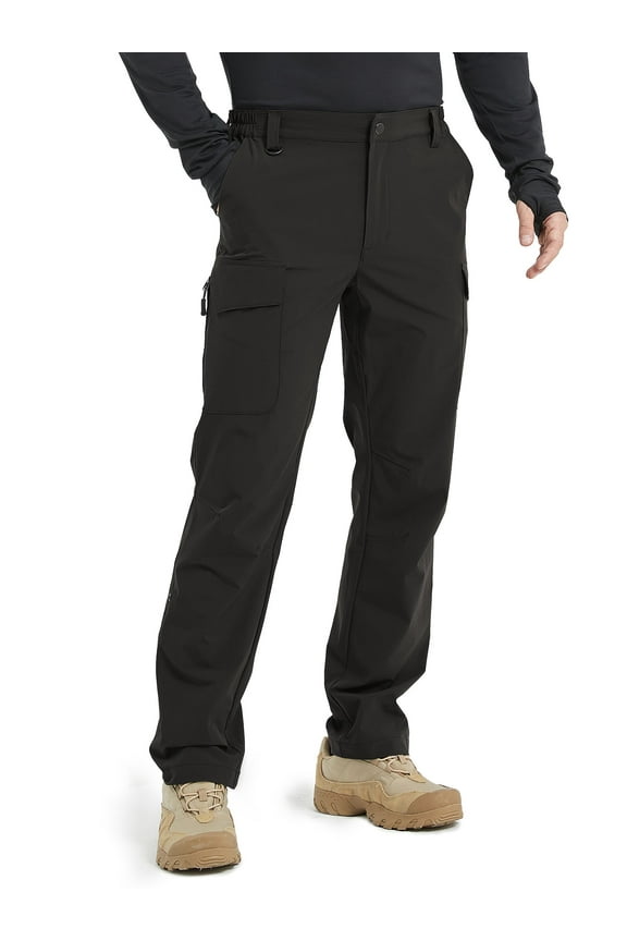 Men's Cargo Pants Waterproof Quick Dry Lightweight Hiking Pants with 7 Pockets