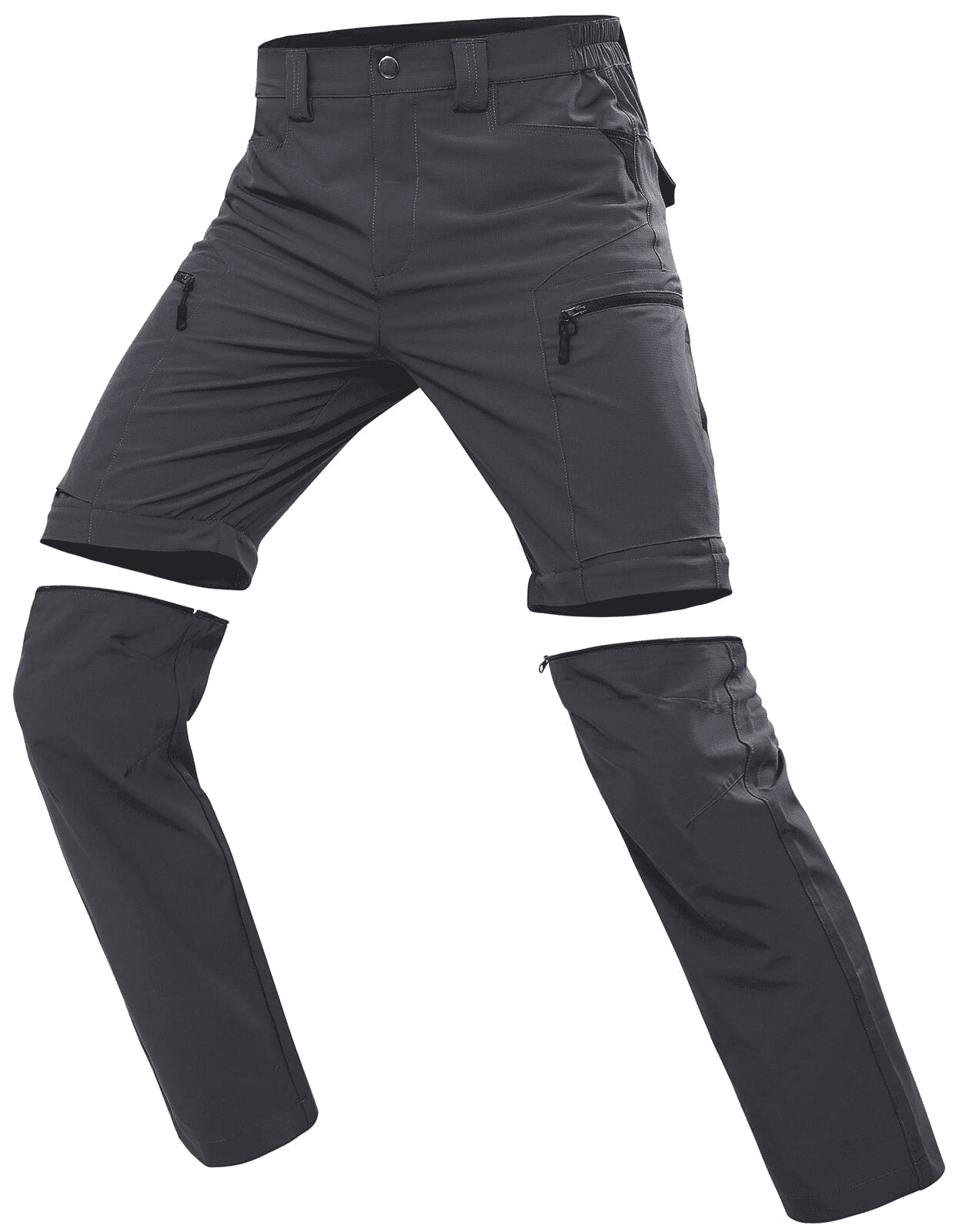 Hiauspor Men's Convertible Pants Quick Dry Zip Off