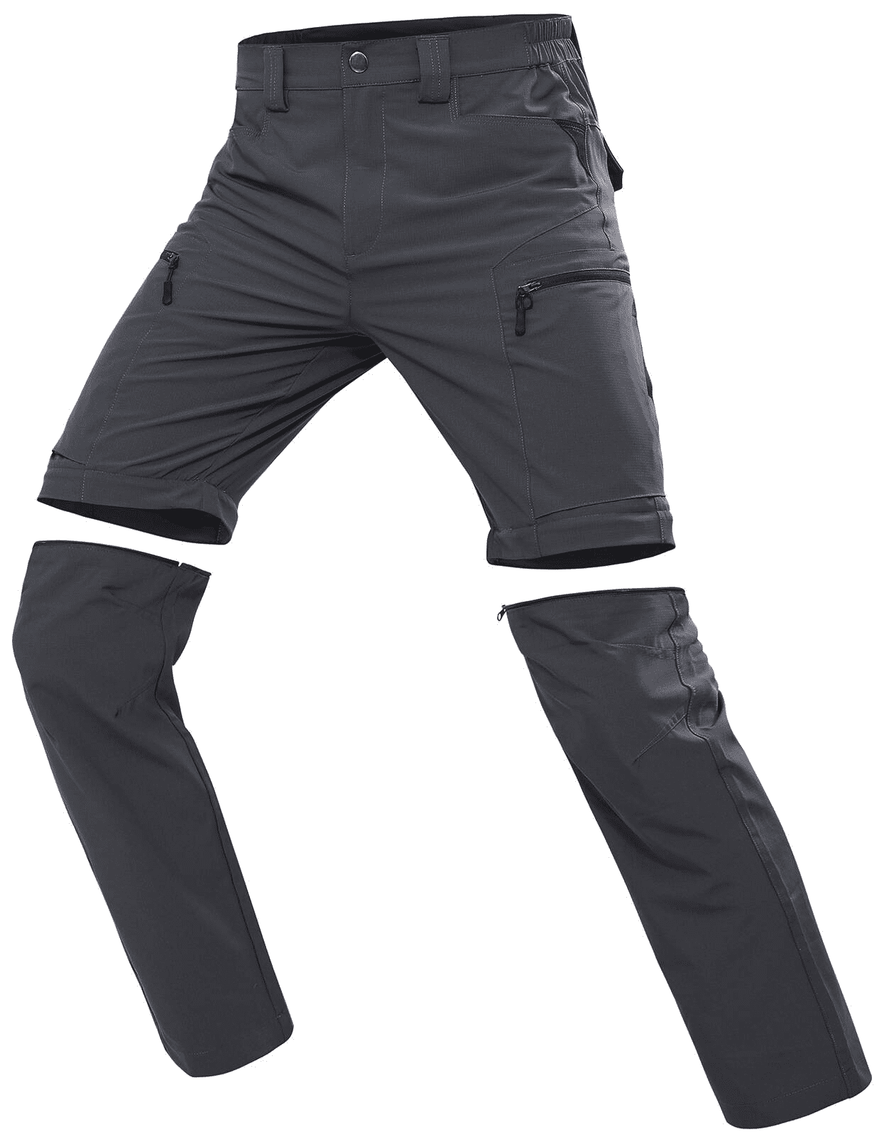Hiauspor Men's Convertible Pants Quick Dry Zip Off Lightweight for