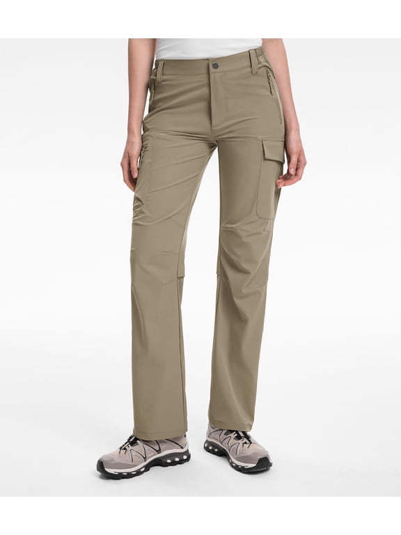 Women's Cargo Hiking Deep Pocket Water Resistant Quick Dry Pant (Women's 16)