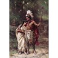 thumbnail image 1 of Hiawatha's Wedding Journey (Longfellow), Jean Leon Gerome Ferris (1863-1930 American) Poster Print (24 x 36), 1 of 1