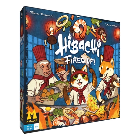 Hibachi: Fired Up! Family Board Game for Ages 8+, from Asmodee