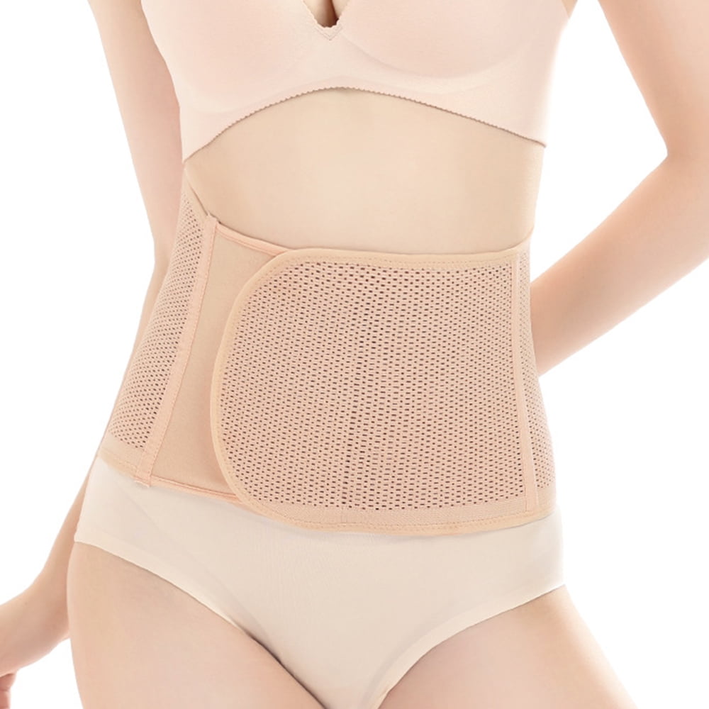 Hibalala Adjustable mesh breathable elastic postpartum abdominal wrap