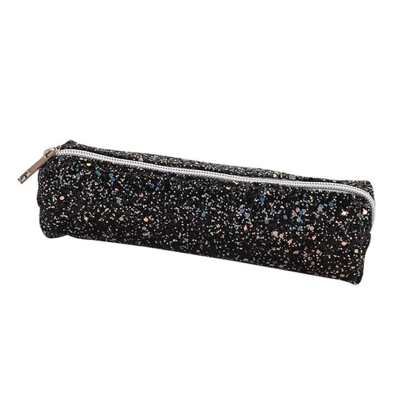 Hibalala Oxford cloth Stylish Simple pencil bag with zipper, makeup brush bag, pencil box bag 1 pack, 21 * 6cm
