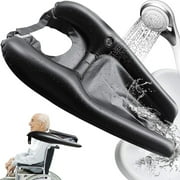 Hibalala Portable Shampoo Bowl Sink Hair Washing Tray Handicapped Bedridden Seniors-Colorblack