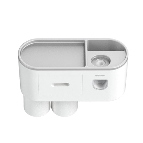 Hibalala Punch-free mouthwash and brushing cup wall-mounted, made of ABS