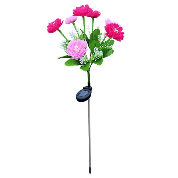 Hibalala Solar 7 Snowdrop Lights, LED Solar Lights Outdoor Patio Lawn Garden Patio Trail decoration