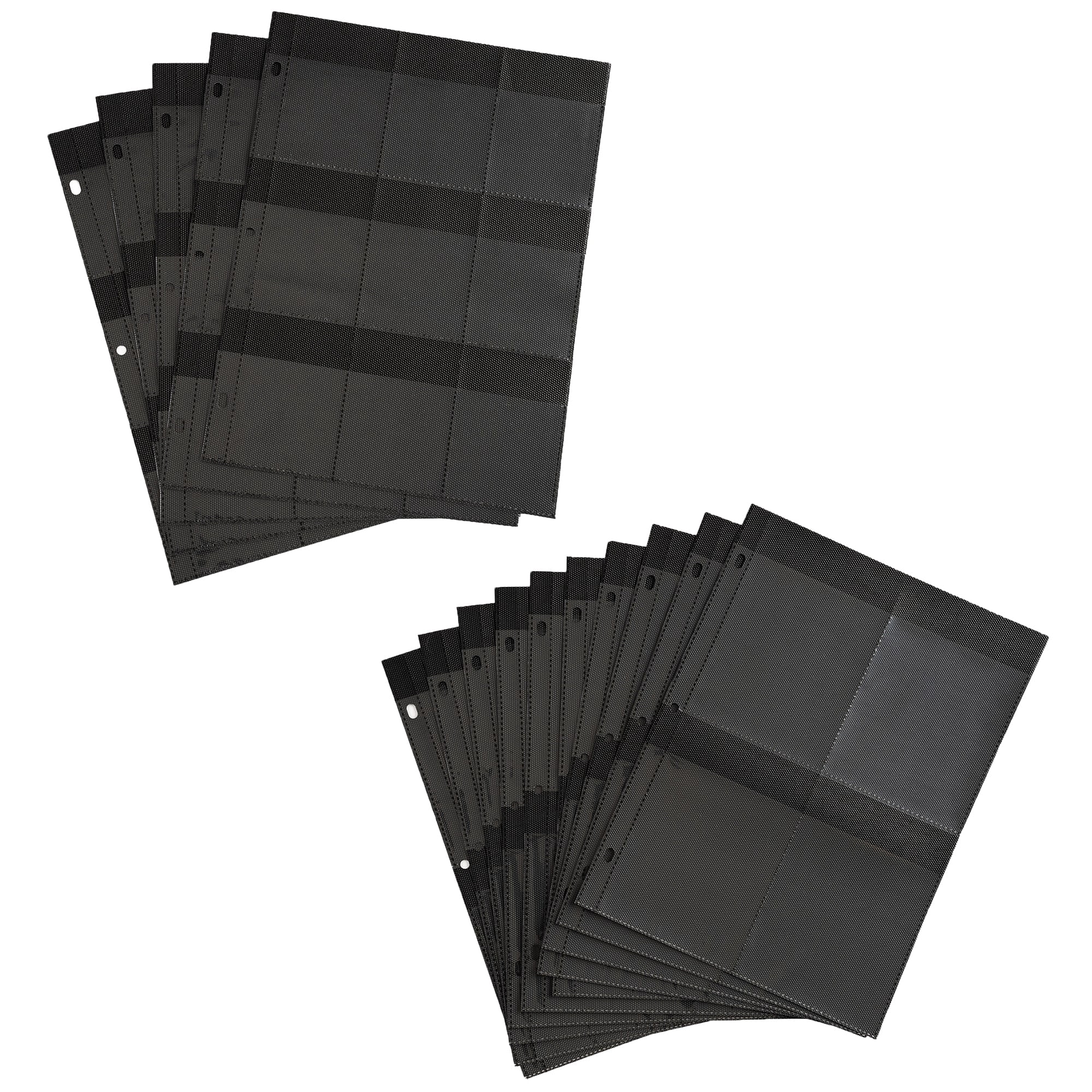Hibana: Home Edition: Set of 15 Pocket Pages - (5) 9 Pocket, (10) 4 Pocket, Jewelry Organization & Storage, Store 85pc Of Jewlery, Tear Resistant