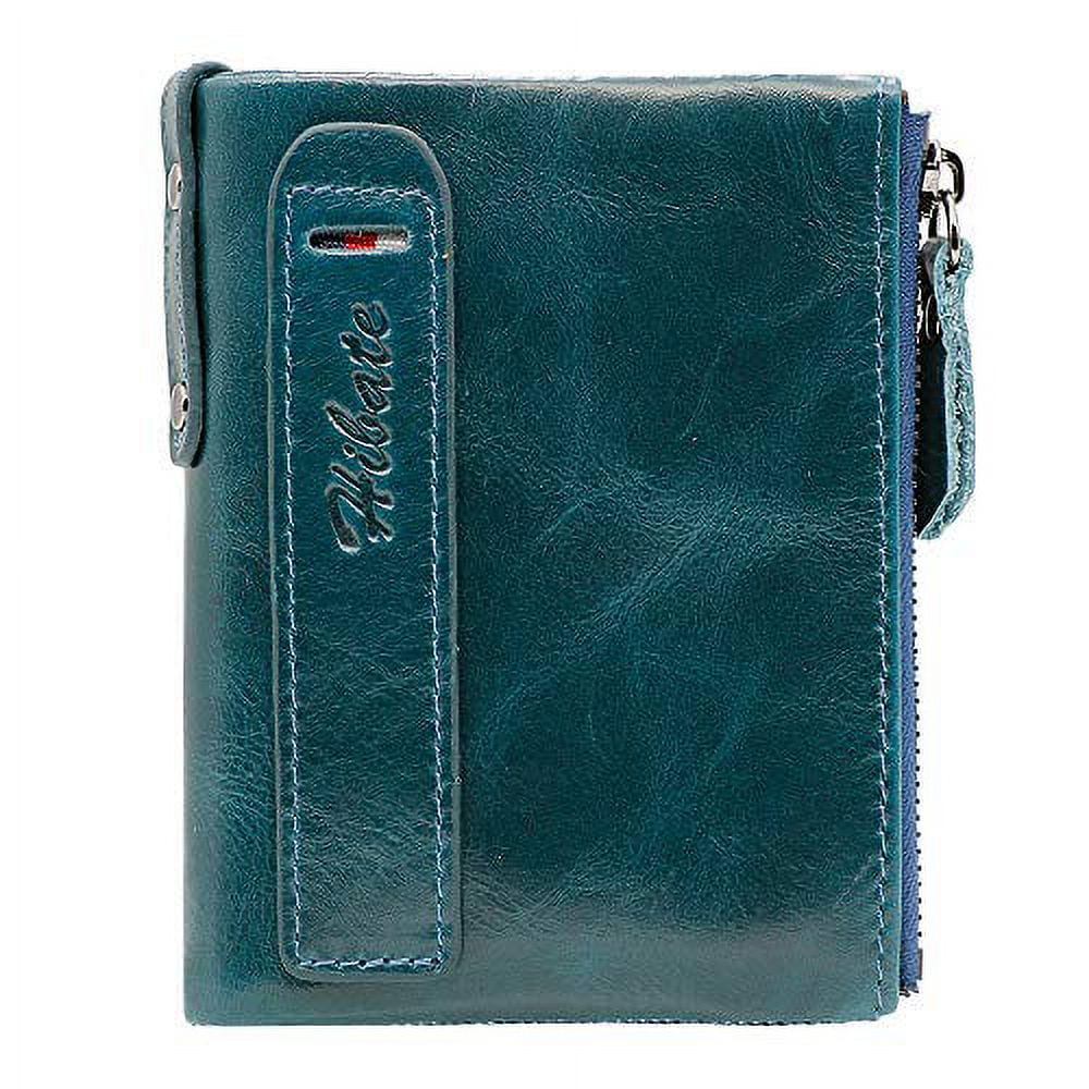 Hibate leather wallet sale