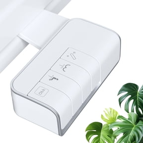 CADOVE Bidet Attachment, Dual Nozzle, Adjustable Water Pressure, Self-Cleaning Spray, Hygienic, White