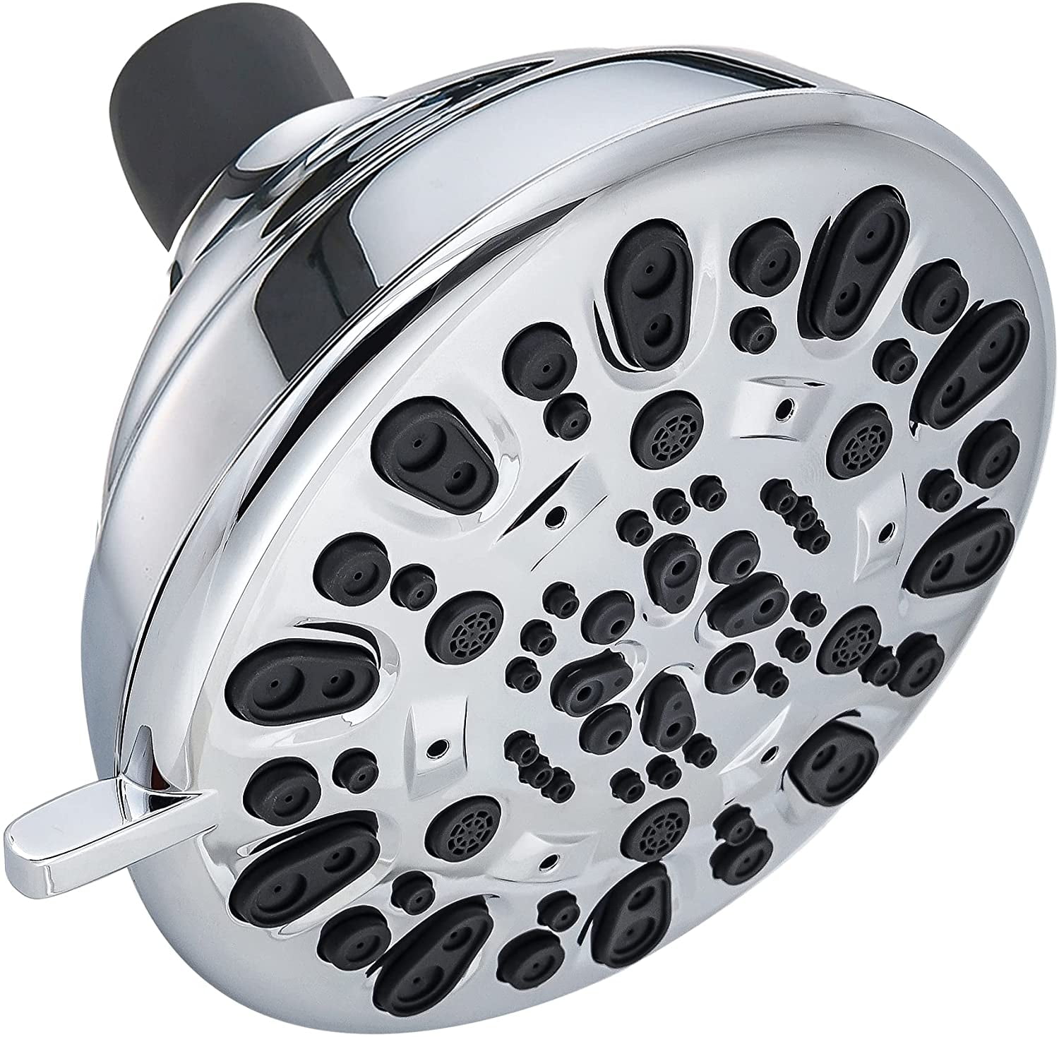 Hibbent High Pressure Shower Heads, 7setting Rain Fixed Showerhead, 5