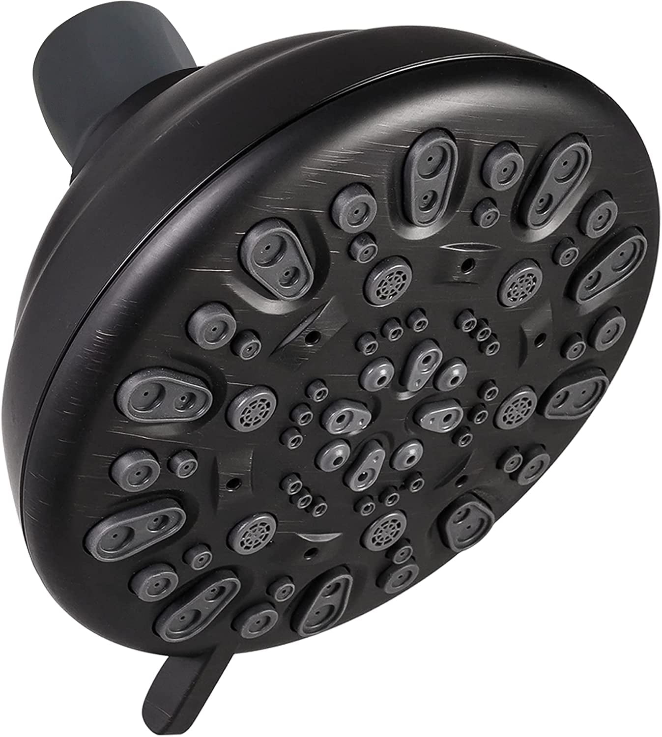 Hibbent Shower Heads High Pressure, 7 Setting Fixed Shower head with
