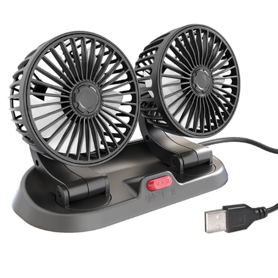 Hibibud Car Fans That Blow Cold Air，Strong Wind Force 12V Fan，Compact ...