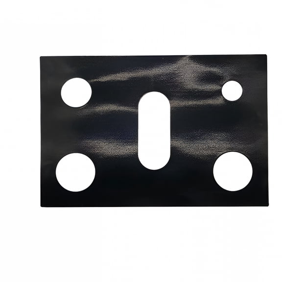 Hibibud Gas Stove Protector Cover Liner for 5 Burners, Heat Resistant PTFE Cooktop Mat, Custom Cut Kitchen Accessories for Spill Protection, Easy Clean Stove Top Guard, Black
