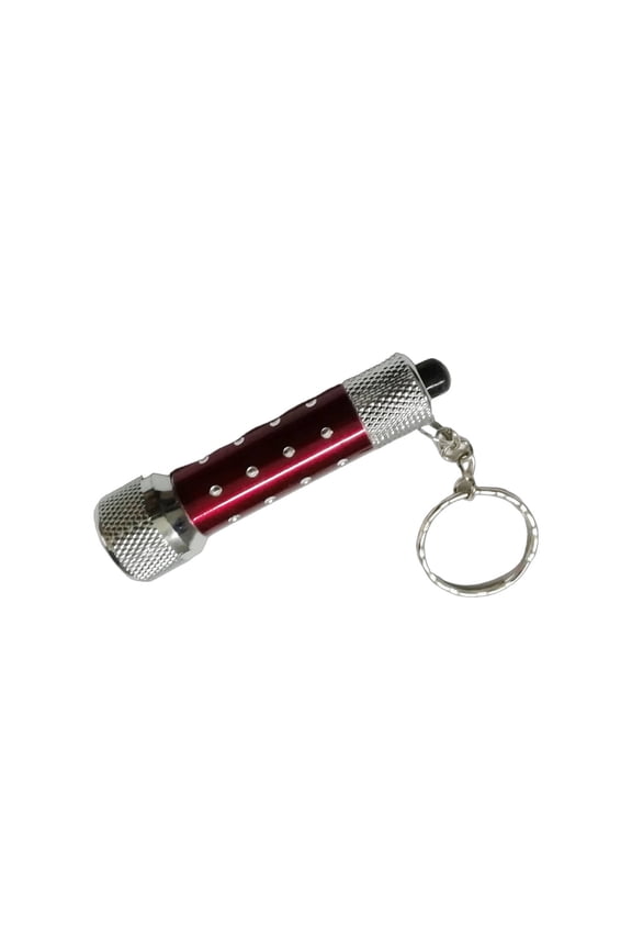 Keychain Flashlight Waterproof Keychain Light Ideal For Outdoor Use Key Light Red
