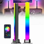 Hibibud LED RGB Light Bar, Gaming Lights Lighting for Gaming, PC, TV, Bedroom Room Decor, 2 pcs