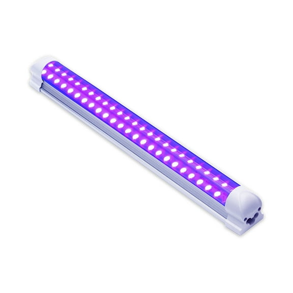 Hibibud LED Strip Lights,10W UV Curing Light,Adjustable Brightness,Led Light Strip of Timer Function,Durable Aluminum Body,Led Light Bar of Easy Installation,Versatile Use,Purple