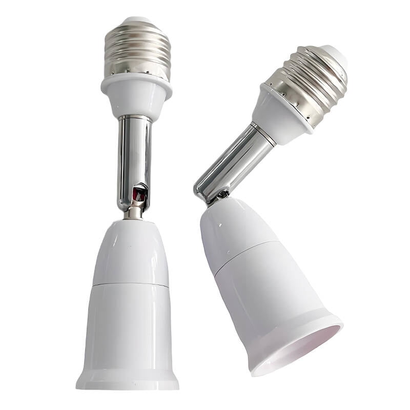 Hibibud Light Bulb Socket,Extended Light Socket for E27/E14/GU10 Bases ...