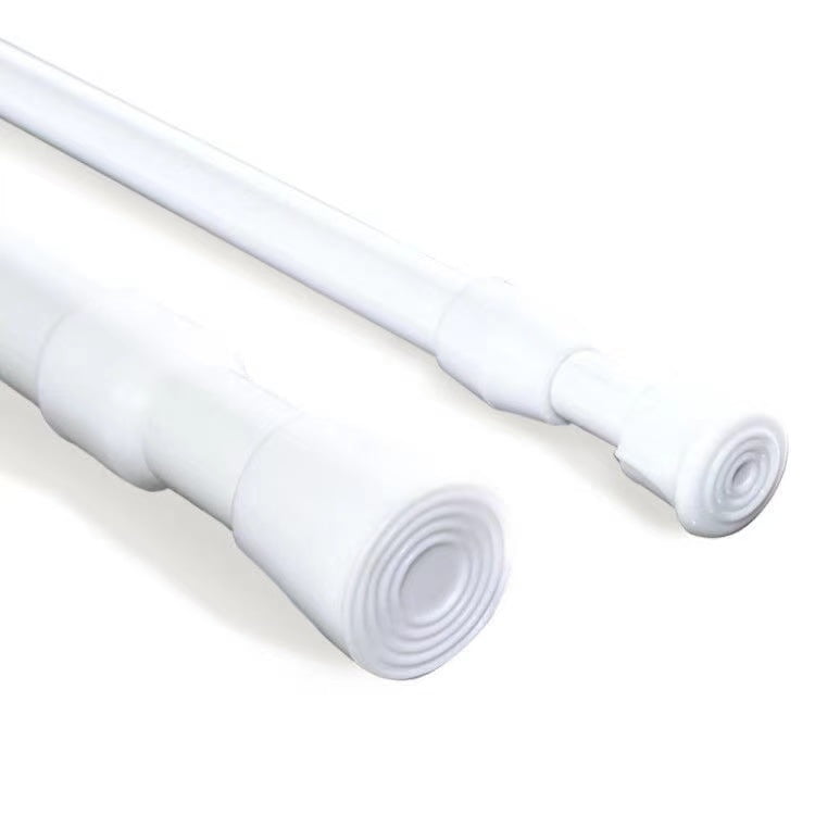 Hibibud Tension Rods, Adjustable 30-50cm, Heavy-Duty Curtain Rods for Kitchen \u0026 Bathroom, 2-Pack