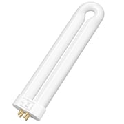 Hibibud UVA 365nm 15W Bug Zapper Bulb Replacement,4-Pin U Shaped Twin Tube Bulb with Bb-15Wht/Bz-15/Bz-20,Bk-15D/Bf-35,for Outdoor Mosquito Zapper and Indoor Fly Zapper,1 Pack