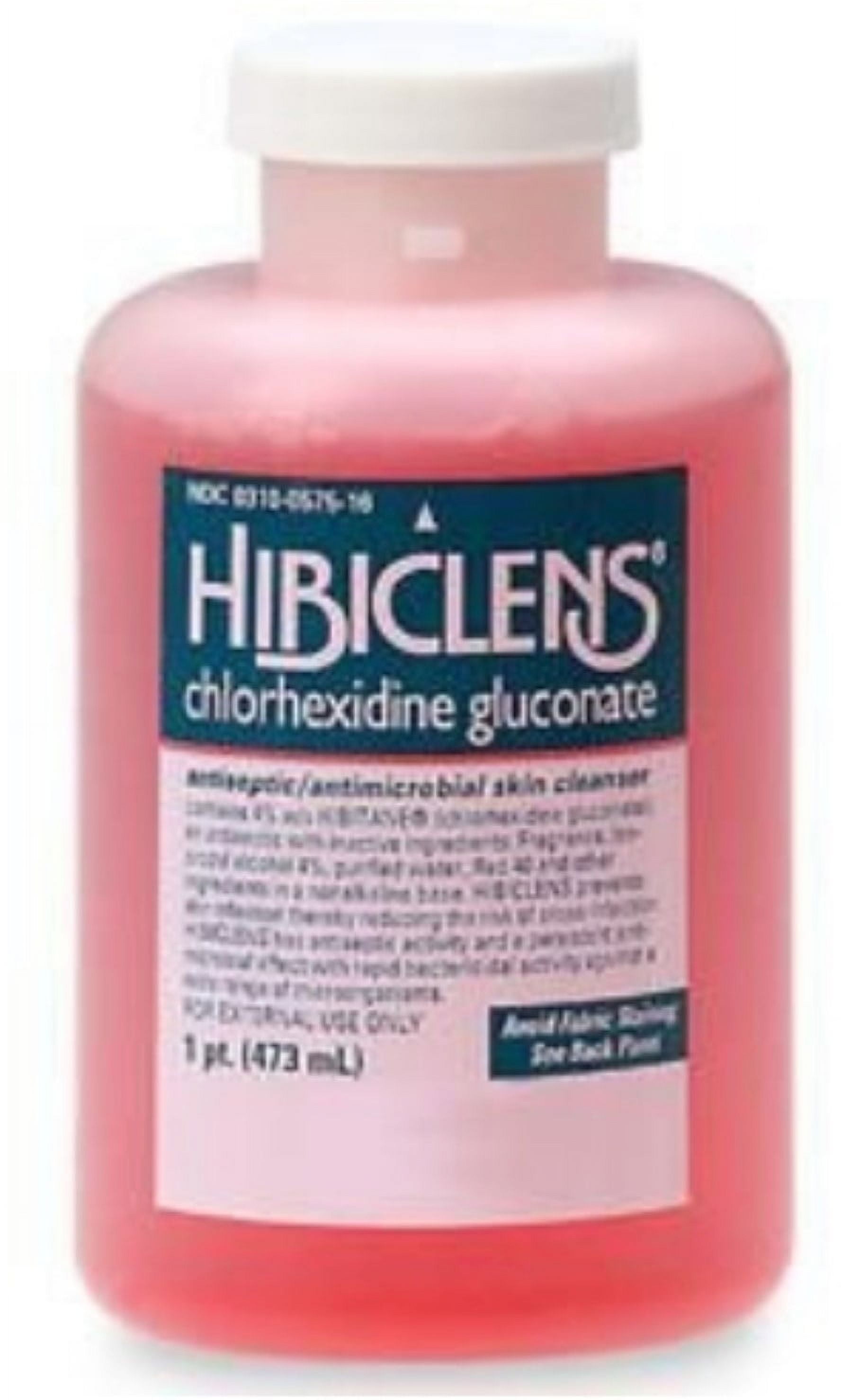 Hibiclens Antimicrobial Antiseptic Skin Cleanser 16 Oz Liquid