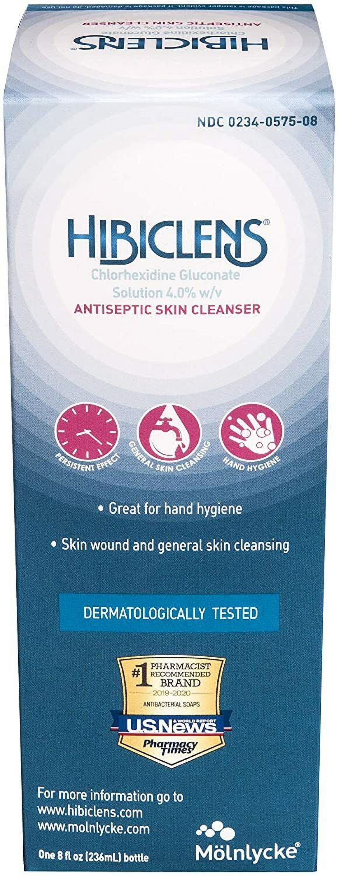 Hibiclens Antimicrobial and Antiseptic Soap and Skin Cleanser 8oz