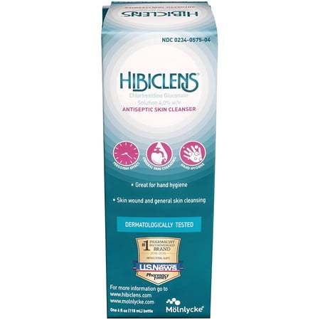 Hibiclens Chlorhexidine Gluconate 4% Antimicrobial Skin Cleanser Solution 4oz