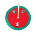 thumbnail image 1 of Hibiscsu 35.4 Inch Christmas Tree Skirt,Christmas Joy Party Decoration Ornament, Indoor Outdoor Christmas Tree Skirt Decoration, 1 of 3
