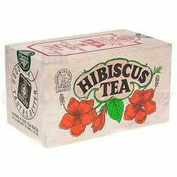 Hibiscus (25 ct bag tea ) wooden box