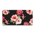 thumbnail image 1 of Hibiscus Aluminum License Plate| License Plate 12" X 6" Fits Any Car, Truck, SUV, RV, or Trailer | Made in The USA, 1 of 3