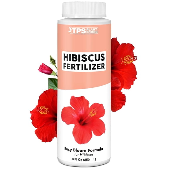 Hibiscus Fertilizer for Tropical and Flowering Plants, Liquid Plant Food 8 oz (250mL)