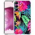 thumbnail image 1 of Hibiscus Flower Aesthetic Tropical Floral Plant Pattern, Trendy Soft TPU Bumper Case for Galaxy S22, 1 of 5