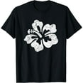 thumbnail image 1 of Hibiscus Flower Shirt Hawaii Hawaiian Hawai'i Shirt T-Shirt, 1 of 4