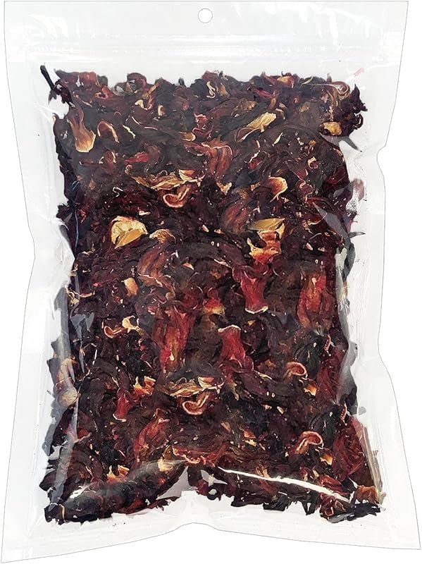 Picture of Hibiscus Flower Treat (8oz)- Healthy Natural Dried Flower Herbivore ...