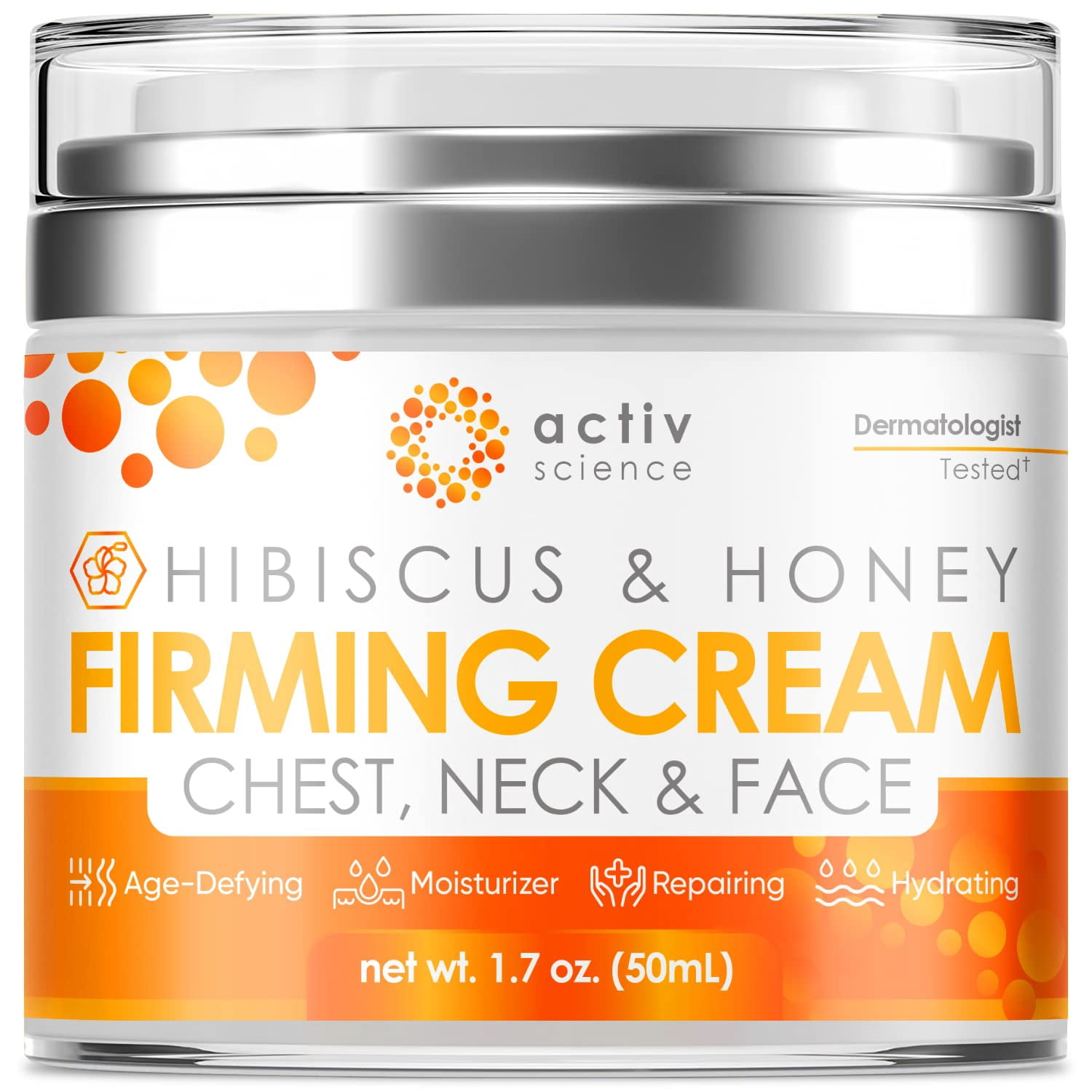 Hibiscus & Honey Firming Cream, Neck Firming Cream, Skin Cream, Skin