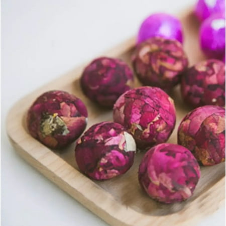 Hibiscus, Jasmine, & Golden Chrysanthemum Healthy Flower Tea Ball Bundle