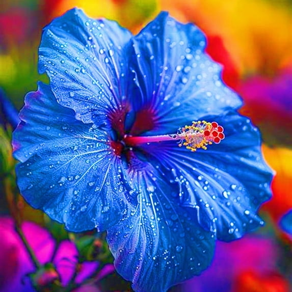 Hibiscus, Low Maintenance - Easy Grow - Ideal for Beds Borders, Plant Pots & Planters