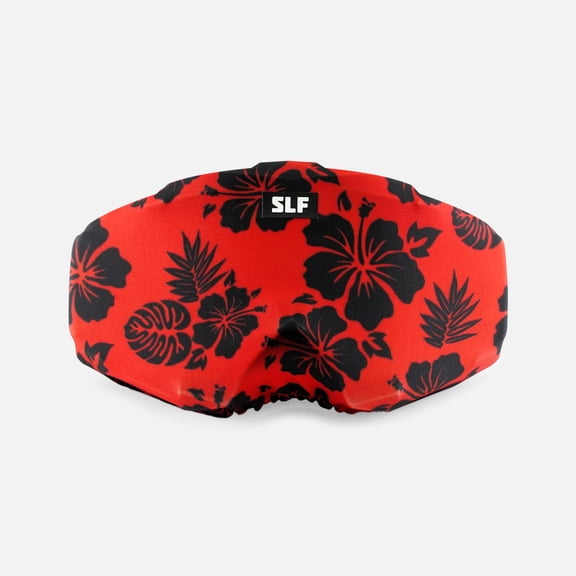 Hibiscus Red Soft Goggle Cover