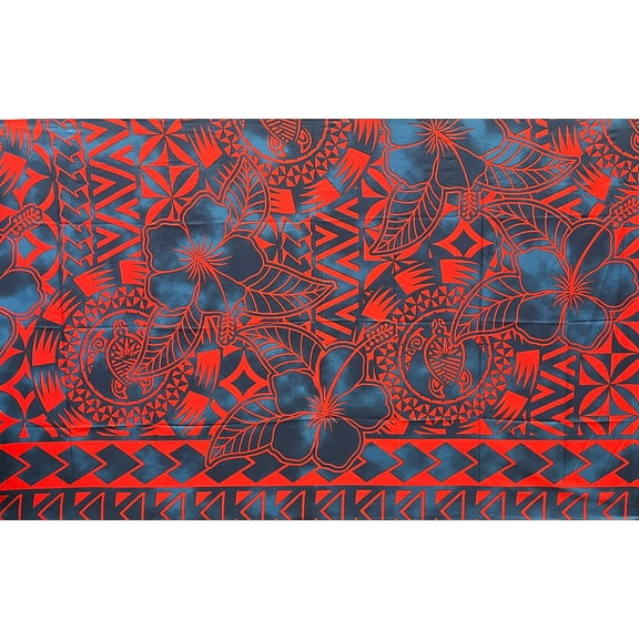 Hibiscus Sea Turtle Sarong | Islands Fabric