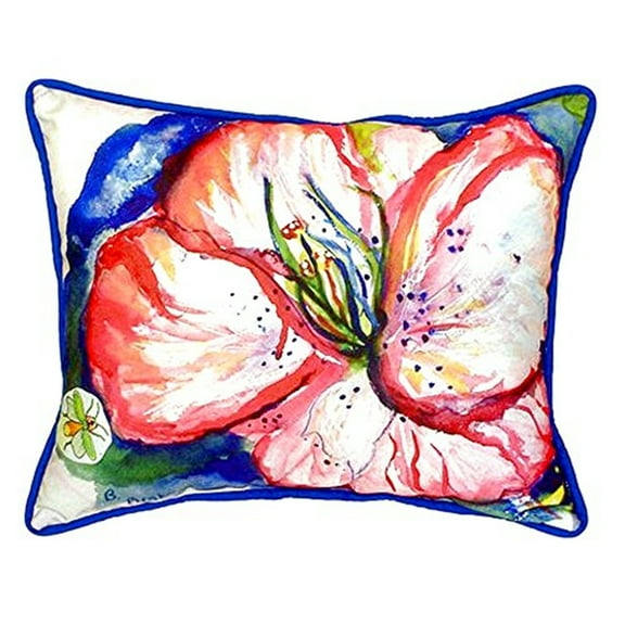 Hibiscus Small Indoor/Outdoor Pillow 11x14