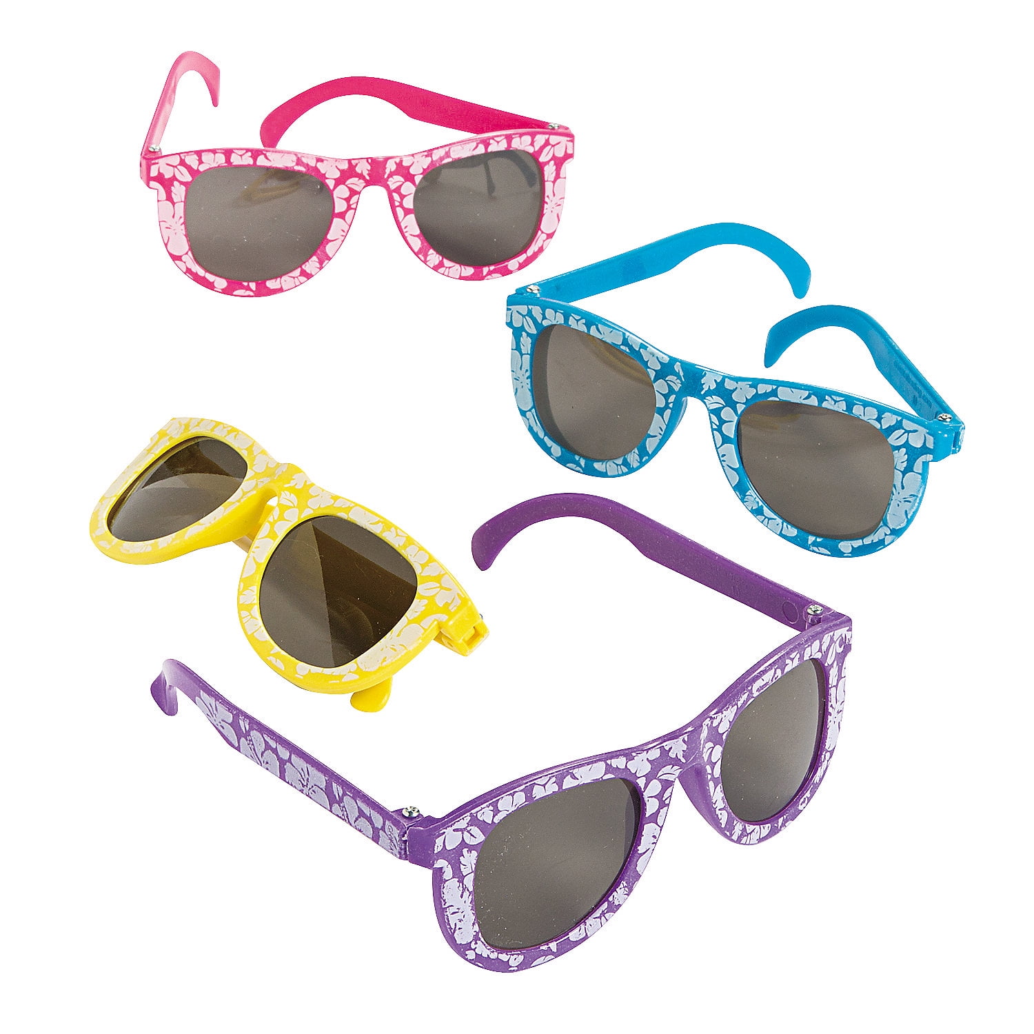 Hibiscus Sunglasses - Party Favors - 12 Pieces - Walmart.com display picture 3