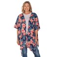 thumbnail image 1 of Hibiscus Tassel Kimono, 1 of 3