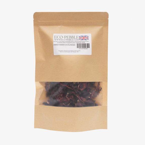 Hibiscus Tea Whole Dried Hibiscus Flowers for Hot and Cold Infusions, Loose Leaf Herbal Tea, 50g