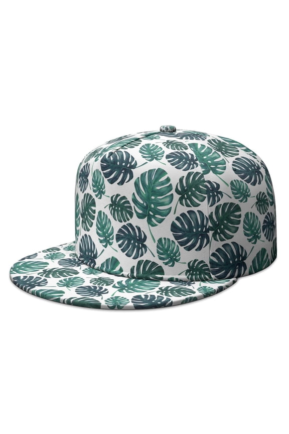 Hibiscus Tropical Adjustable Hat - Unisex Breathable Cap for Outdoor Adventures & Sports