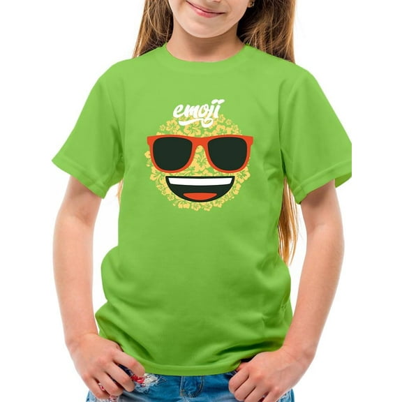 Hibiscus Tropical Smile Face Graphic T-shirt