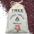 thumbnail image 1 of Hibiscus in Double Drawstring Sachet, Organic, Cut 2.5 oz | Tree Fifty Four, 1 of 4