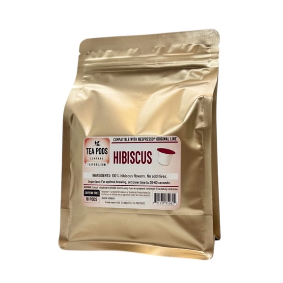 Hibiscus tea pods compatible with Nespresso OriginalLine