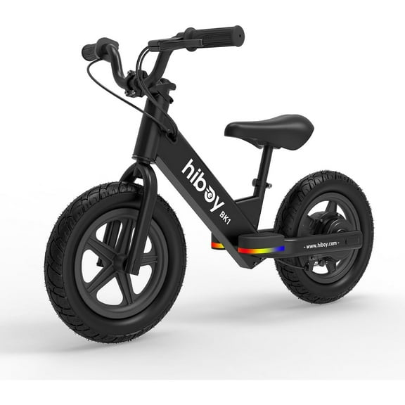 Hiboy BK1 Electric Balance Bike for Kids, 12 Inch Tires, 150W Peak Motor, Adjustable Seat Electric Bike for Kids Ages 3-5