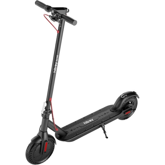 Hiboy Electric Scooter for Adults, 10" Larger Tires, 17 Miles Range, 19MPH Max Speed, 430W Peak Motor , Dual Brake System, Folding E-Scooter