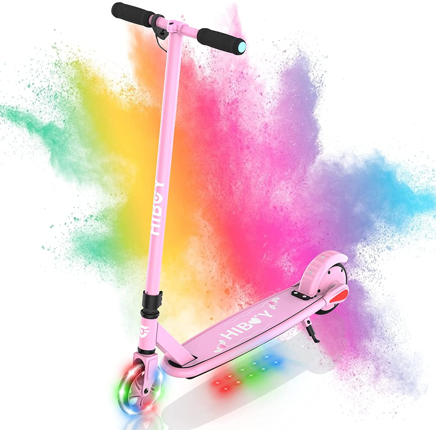 Hiboy N1 Electric Scooter for Kids, 120W Motor and PU Flash Front Wheel
